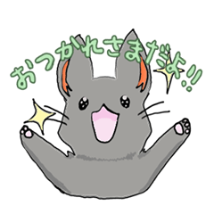 [LINEスタンプ] カラフル猫ちゃんズ