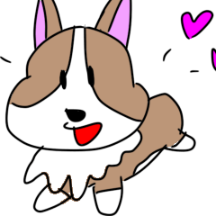 [LINEスタンプ] フラボンヌ アズキ