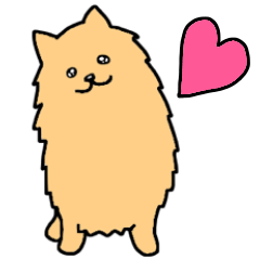 [LINEスタンプ] 犬種別ポメラニアン（英語Ver）