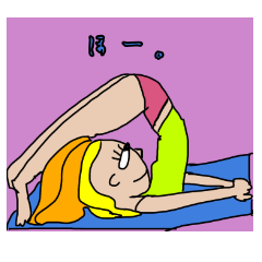 [LINEスタンプ] ヨガでひとこと