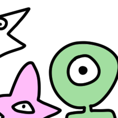 [LINEスタンプ] 疲れたアニメーター三銃士...