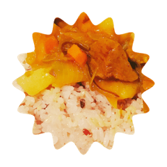 [LINEスタンプ] 飯テロしか勝たん( ᵒ̴̶̷᷄꒳ᵒ̴̶̷᷅ )