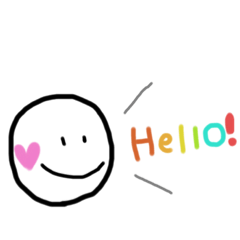 [LINEスタンプ] にこにこ挨拶スタンプ