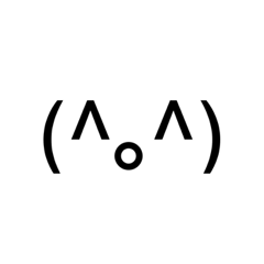 [LINEスタンプ] ドデカ顔文字1