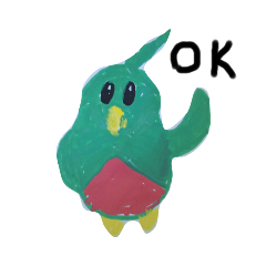 [LINEスタンプ] もふモフ鳥