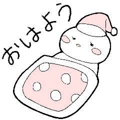 [LINEスタンプ] 白いトリの可愛いスタンプ 挨拶・感情編