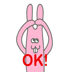 [LINEスタンプ] うさぎどんスタンプ