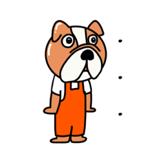 [LINEスタンプ] てかてか犬シリーズ2