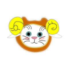 [LINEスタンプ] 今日の着ぐるみ猫さん