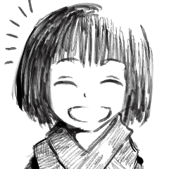 [LINEスタンプ] 座敷童子サチ