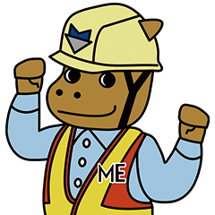 [LINEスタンプ] 岐阜のMEくん