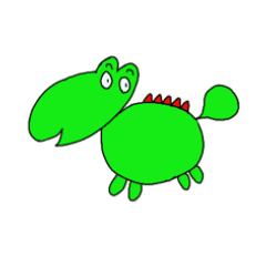 [LINEスタンプ] 謎の怪獣