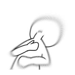 [LINEスタンプ] オタクな白いもの。