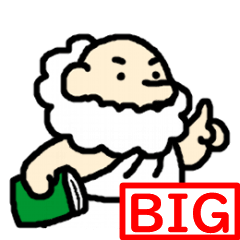 [LINEスタンプ] 哲学者の名言【BIG】