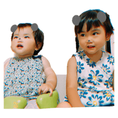 [LINEスタンプ] 妃莉と穂乃花3