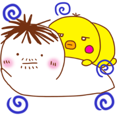 [LINEスタンプ] にぴょ3 (やさぐれバージョン)