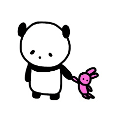 [LINEスタンプ] がはくの極  ゆるゆるぱんだ