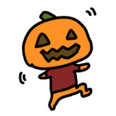 [LINEスタンプ] PAPAPAPA！パンプキンくん