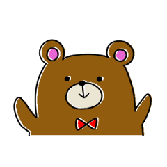 [LINEスタンプ] ゆるクマさんの日常。（セリフなしver.）