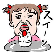 [LINEスタンプ] いつものシーン