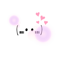 [LINEスタンプ] かわいい顔文字ちゃん