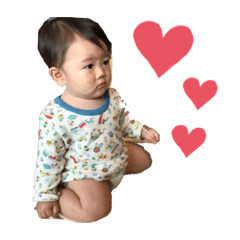 [LINEスタンプ] 少し大きくなったえいちゃんスタンプ