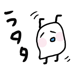 [LINEスタンプ] 白いアイツ達