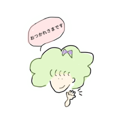 [LINEスタンプ] おんなの子の毎日すたんぷ