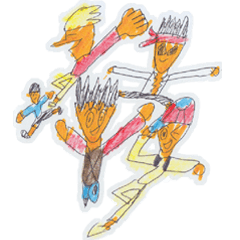 [LINEスタンプ] やまなかくんと愉快な仲間たち