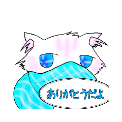 [LINEスタンプ] マフ猫スタンプ