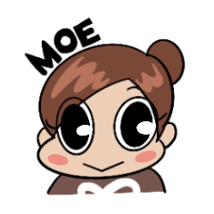 [LINEスタンプ] ハッピーもえちゃんスタンプ