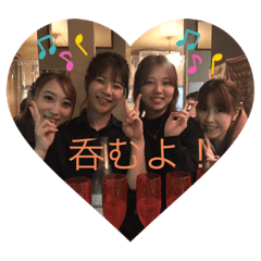 [LINEスタンプ] きらく亭×ボヌール  スタンプ