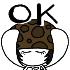 [LINEスタンプ] キヌガサタケコの日常