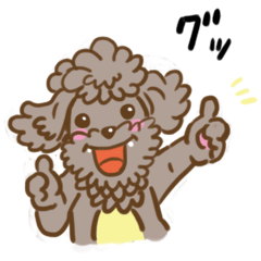 [LINEスタンプ] 【トイプードルpum】スタンプ 第二弾！！