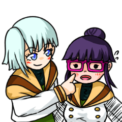 [LINEスタンプ] 犬も歩けば棒に当たる。