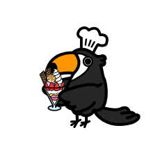 [LINEスタンプ] オニオオハシの今食べたいもの！編