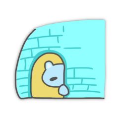 [LINEスタンプ] 冬眠ベアーの新しい冬