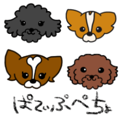 [LINEスタンプ] ぱてぃぷぺちょ