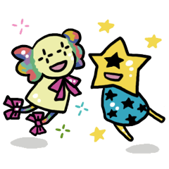 [LINEスタンプ] ゴールデンプレイス