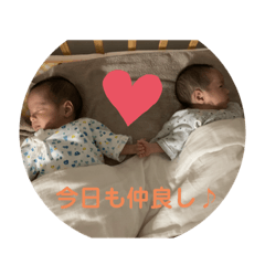 [LINEスタンプ] 双子の日常2