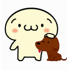 [LINEスタンプ] Sのあれと犬