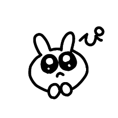 [LINEスタンプ] なーうさ2