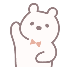 [LINEスタンプ] LITTLE WHITE BEARS