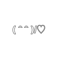 [LINEスタンプ] 顔文字☺︎
