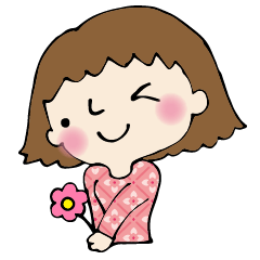 [LINEスタンプ] 広がる婦人部・女子部