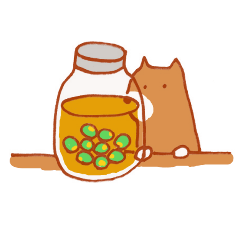 [LINEスタンプ] ハチという名の犬の6月