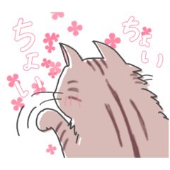 [LINEスタンプ] キラキラももちゅん