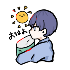 [LINEスタンプ] 情緒不安定そうな子