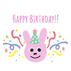 [LINEスタンプ] Rabbit Rabbit！！！！