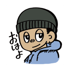 [LINEスタンプ] ストリートっぽい